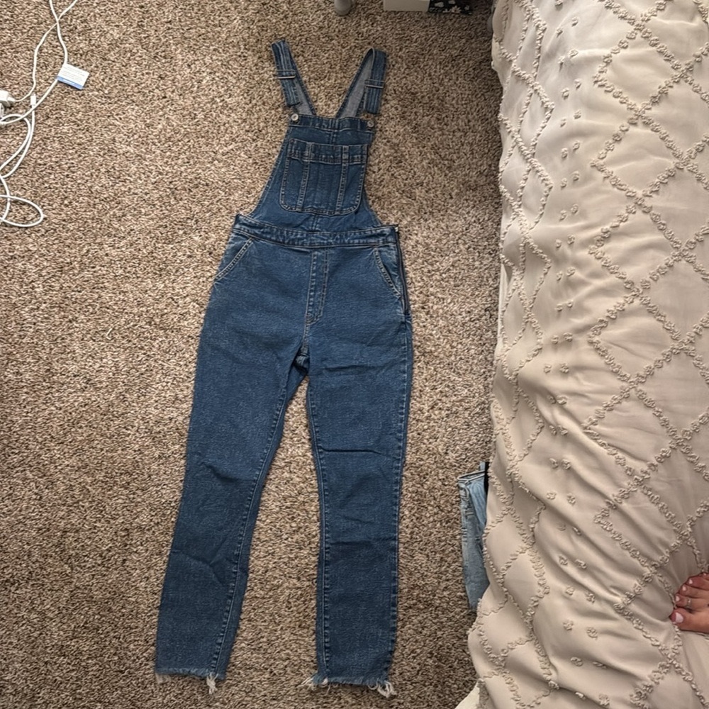 Abercrombie denim overall Sz 26